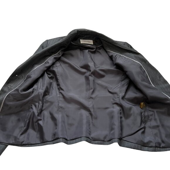 Calvin Klein Gray Blazer - Picture 6 of 7